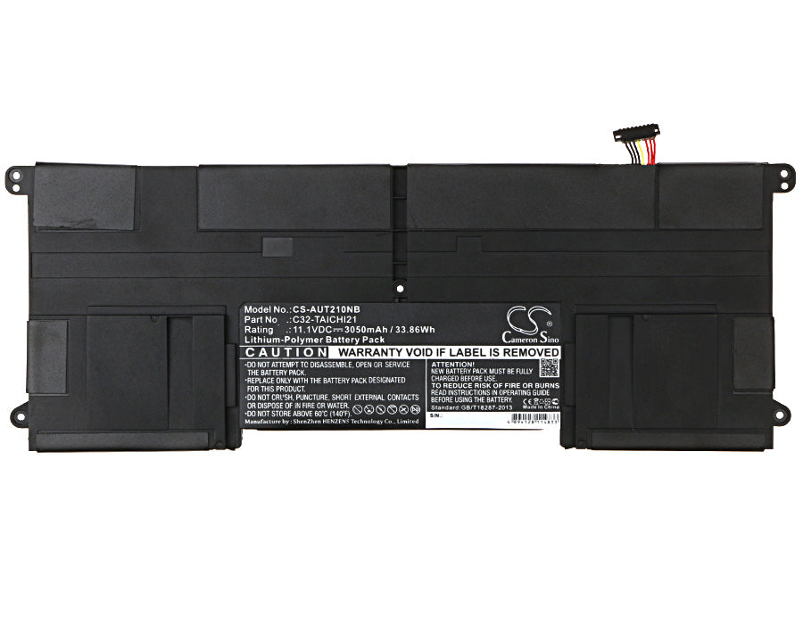 Replacement Battery for Asus Taichi 21 – Notebook, Laptop – 3050mAh / 33.86Wh / 11.1V