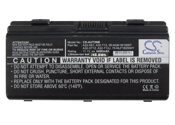 Replacement Battery for Asus Pro 52 – Notebook, Laptop – 4400mAh / 48.84Wh / 11.1V