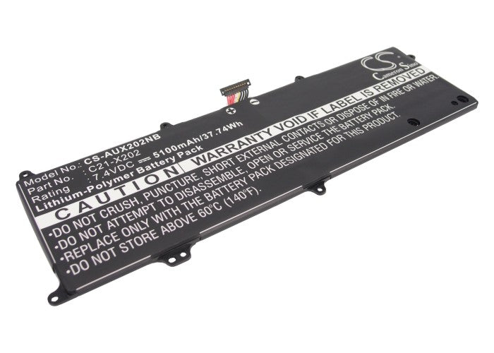 Replacement Battery for Asus EEE PC F201 – Notebook, Laptop – 5100mAh / 37.74Wh / 7.4V