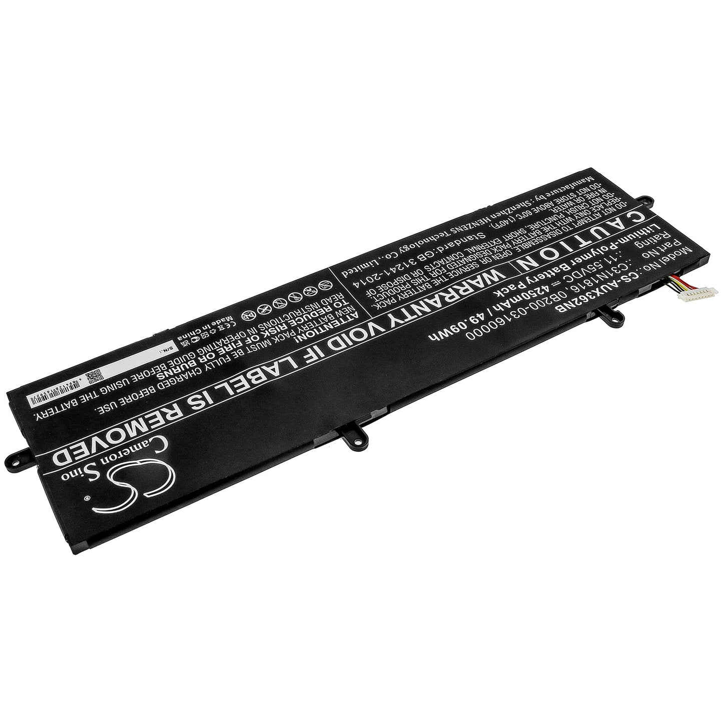 Replacement Battery for Asus Flip UX362 – Notebook, Laptop – 4250mAh / 49.09Wh / 11.55V