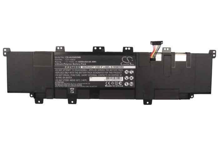 Replacement Battery for Asus AR5B225 – Notebook, Laptop – 4000mAh / 44.40Wh / 11.1V