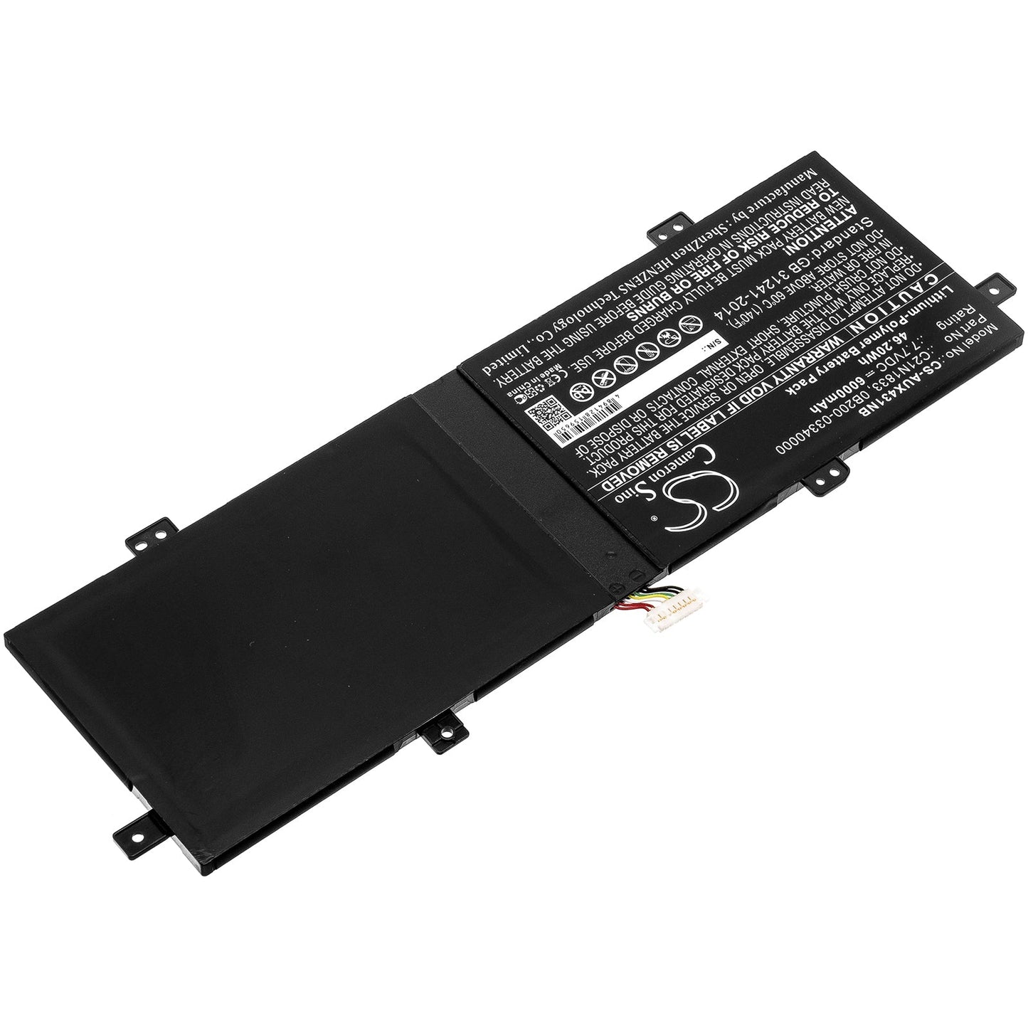 Replacement Battery for Asus BX431FA – Notebook, Laptop – 6000mAh / 46.20Wh / 7.7V