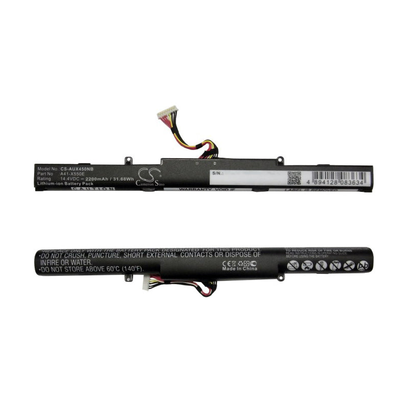 Replacement Battery for Asus A450E1007CC-SL – Notebook, Laptop – 2200mAh / 31.68Wh / 14.4V