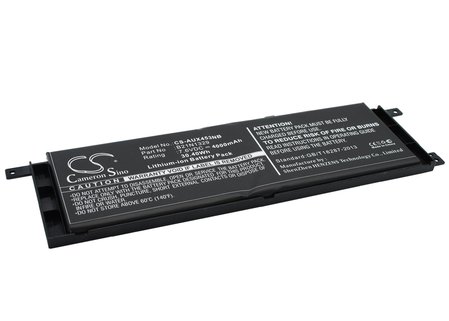 Replacement Battery for Asus B06WWPXC3M – Notebook, Laptop – 4000mAh / 30.40Wh / 7.6V