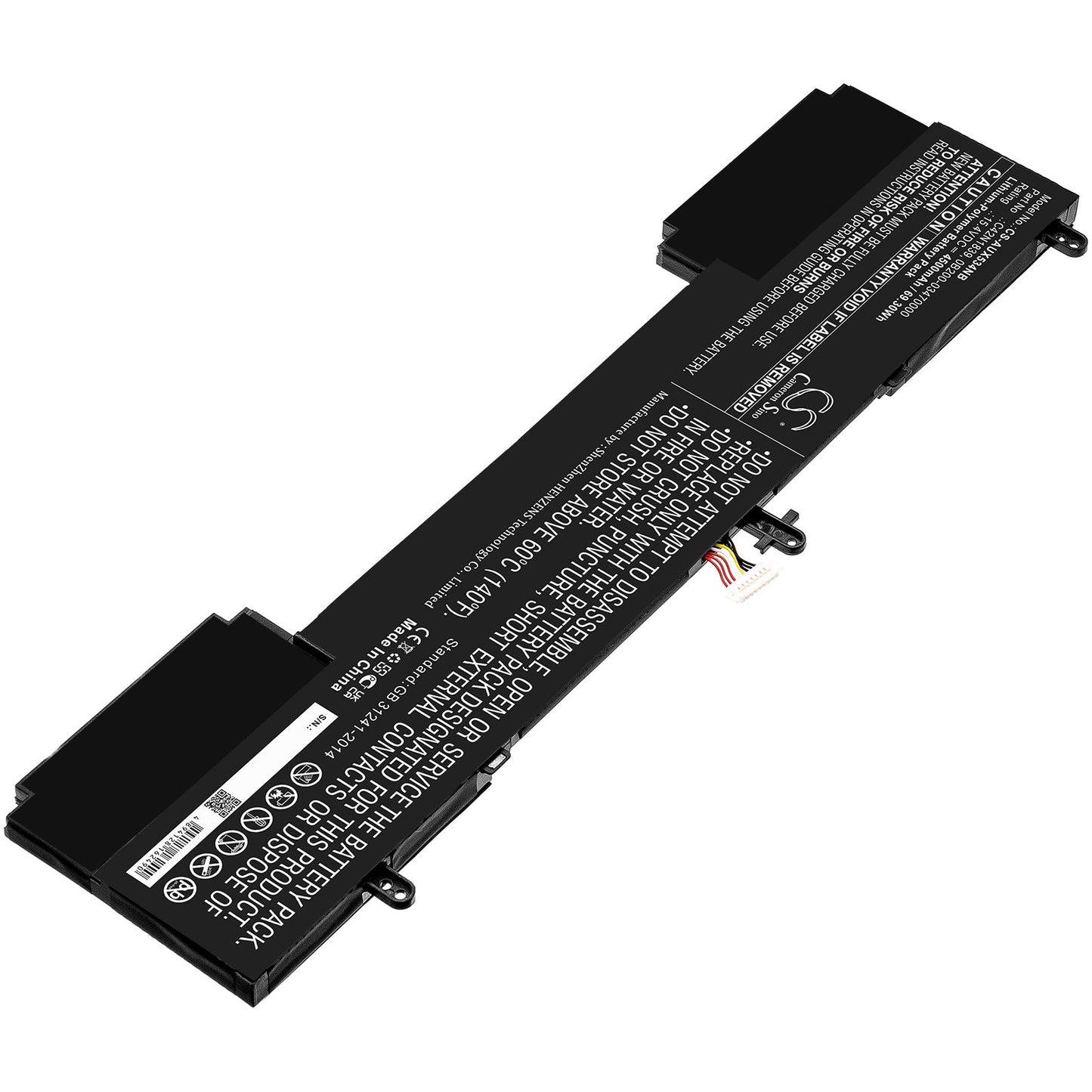 Replacement Battery for Asus UX534FA – Notebook, Laptop – 4500mAh / 69.30Wh / 15.4V