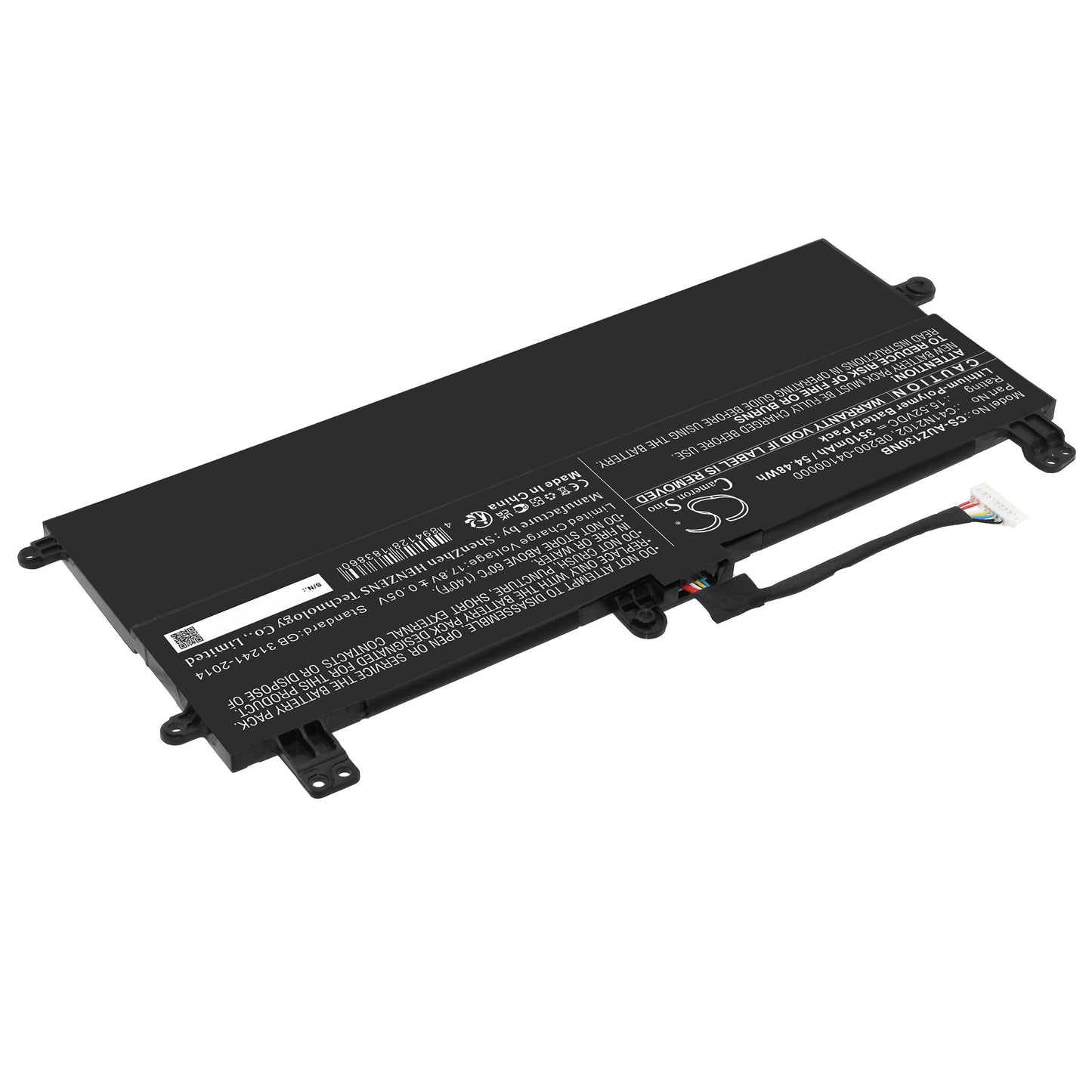 Replacement Battery for Asus GZ301 – Notebook, Laptop – 3510mAh / 54.48Wh / 15.52V