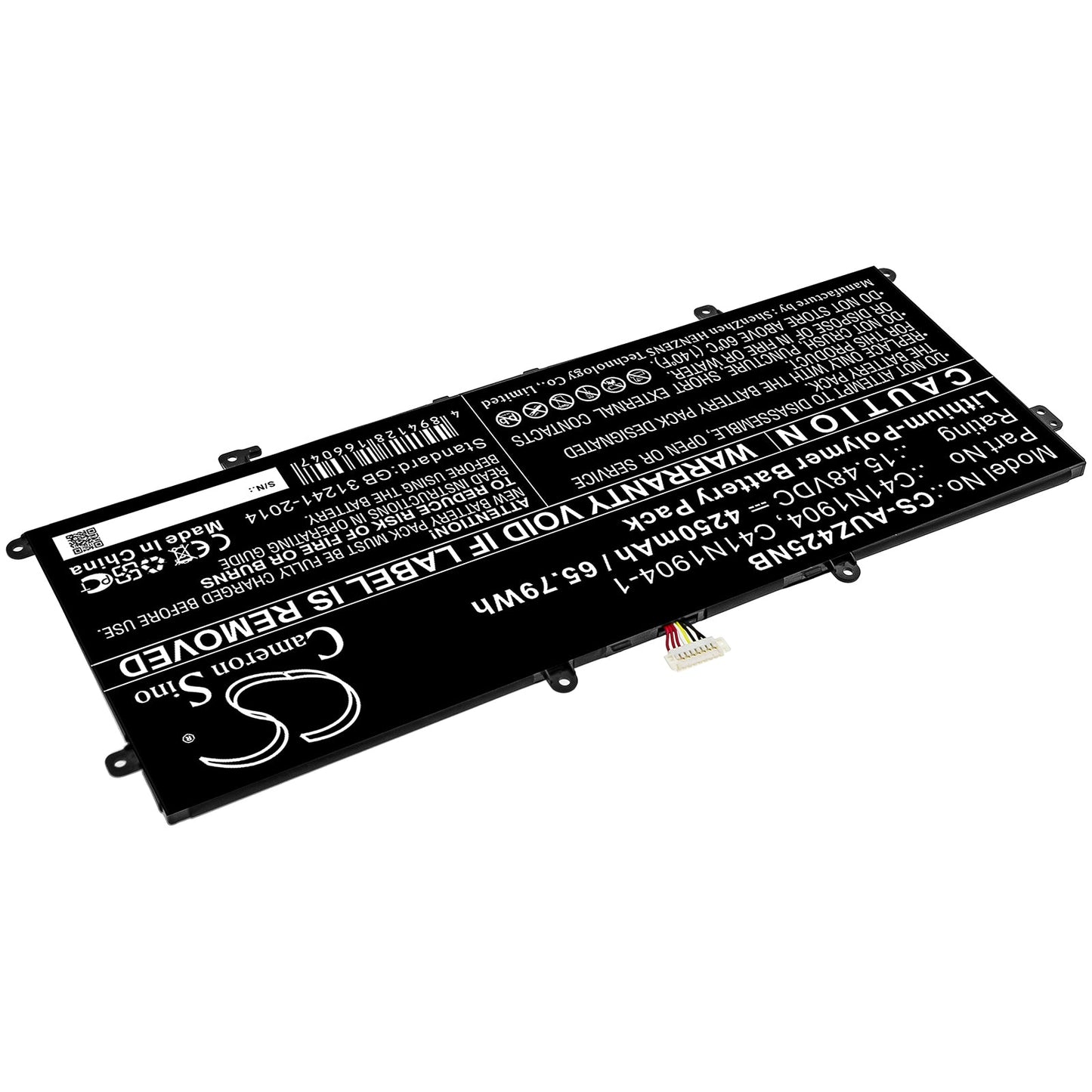 Replacement Battery for Asus Deluxe 14S – Notebook, Laptop – 4250mAh / 65.79Wh / 15.48V