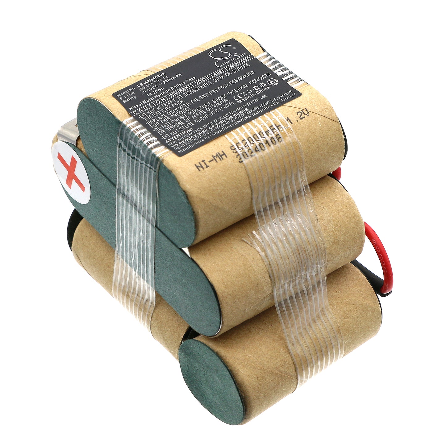 Replacement Battery for AEG AG408, ZB408, ZB4108 – 2000mAh / 19.20Wh