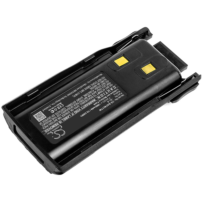 Replacement Battery for Baofeng UV-82 – Two-Way Radio – 1800mAh / 13.32Wh / 7.4V