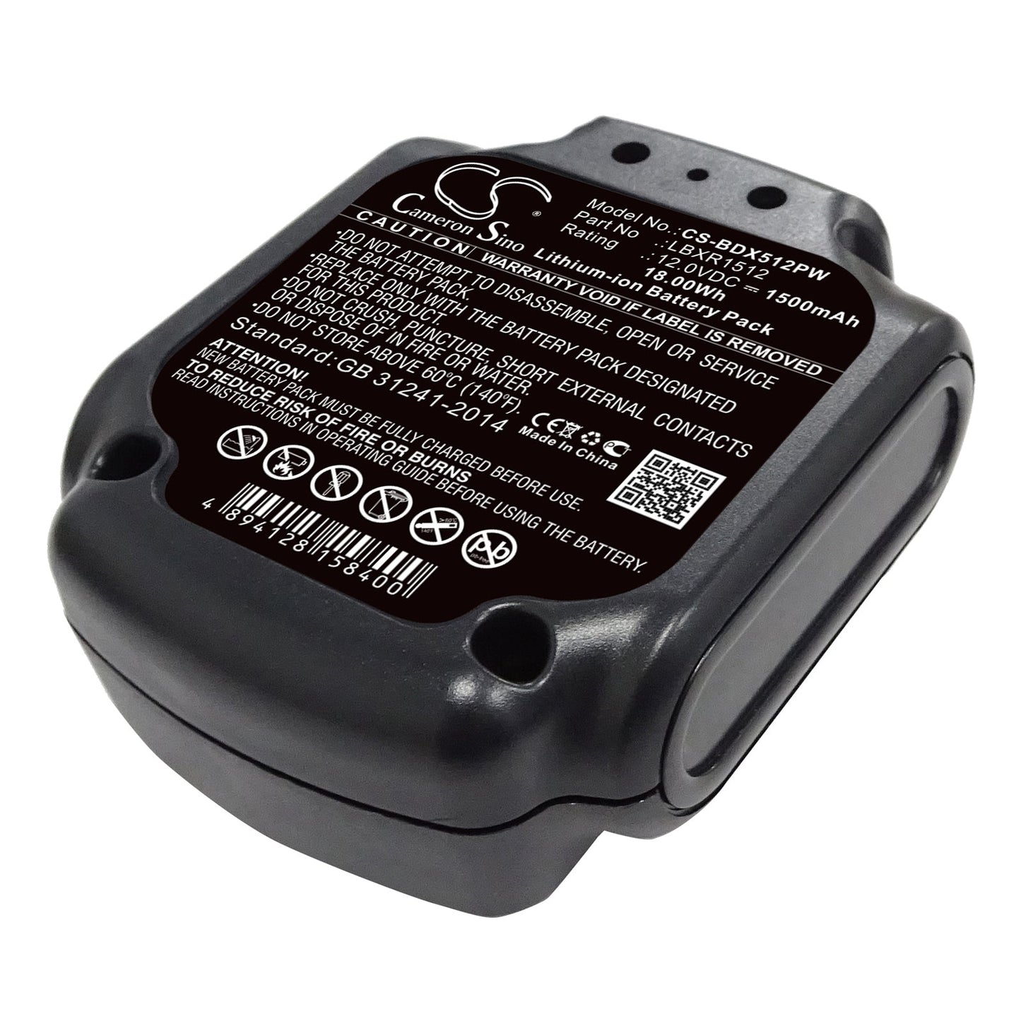Replacement Battery for Black & Decker BDCD112 – Power Tools – 1500mAh / 18.00Wh / 12.0V