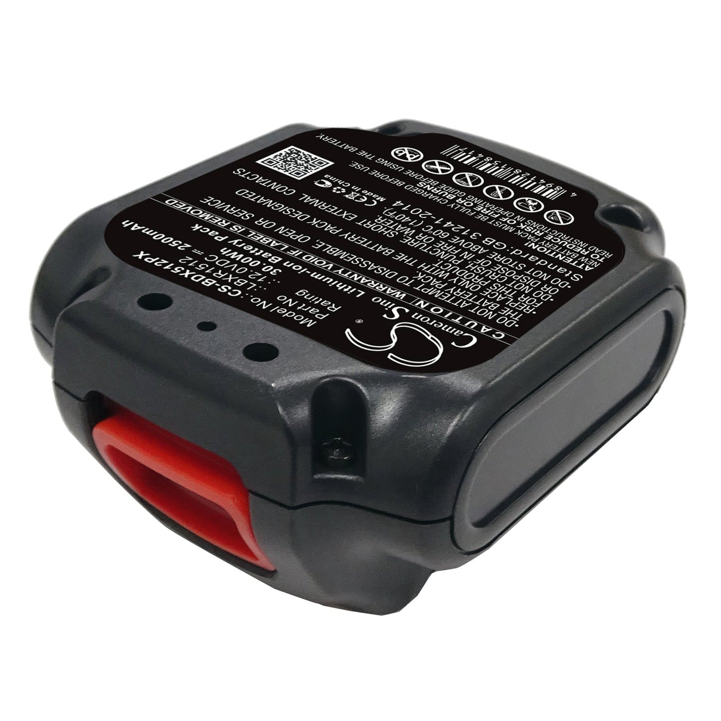 Replacement Battery for Black & Decker BDCD112 – Power Tools – 2500mAh / 30.00Wh / 12.0V