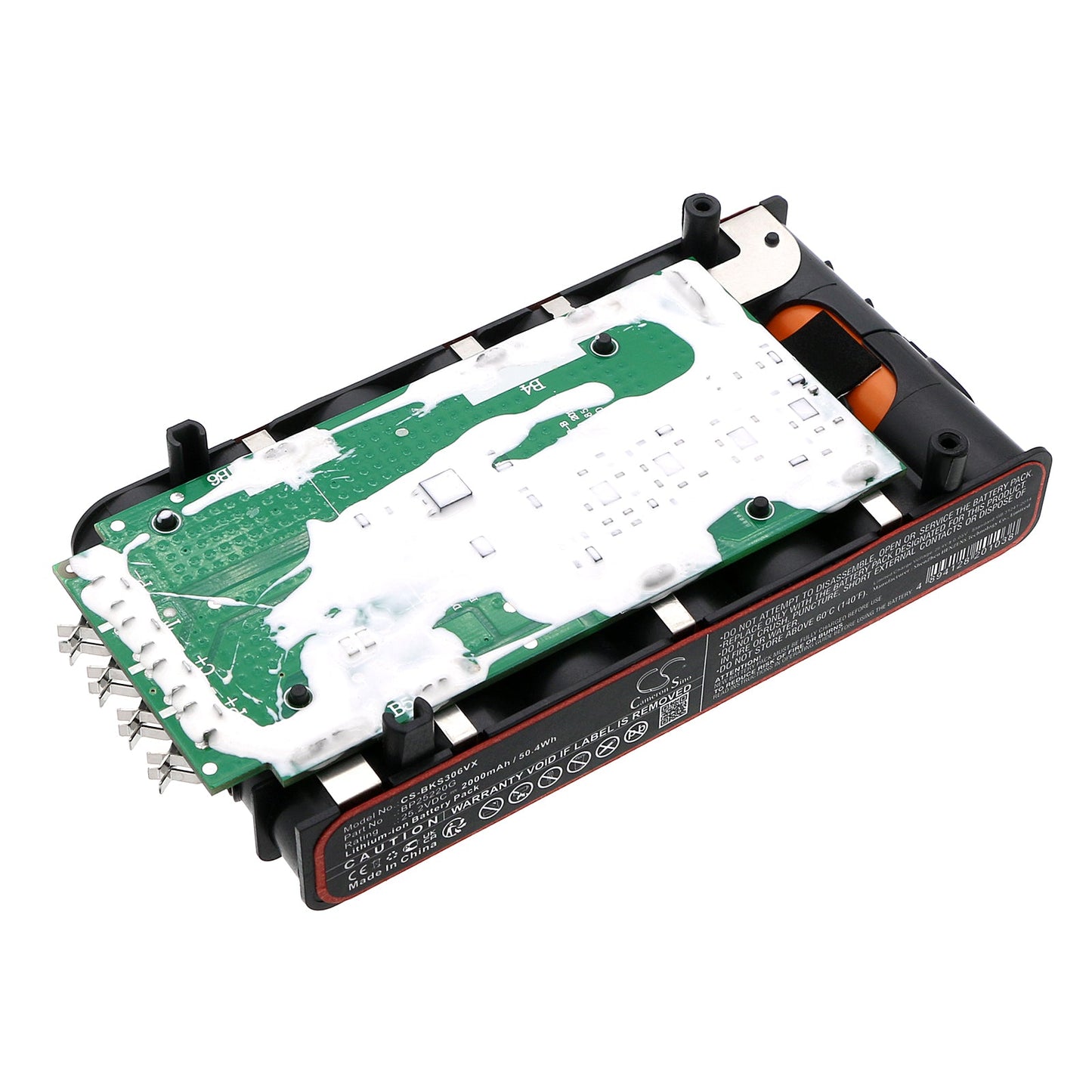 Replacement Battery for Media P6 – Vacuum – 2000mAh / 50.4Wh / 25.2V