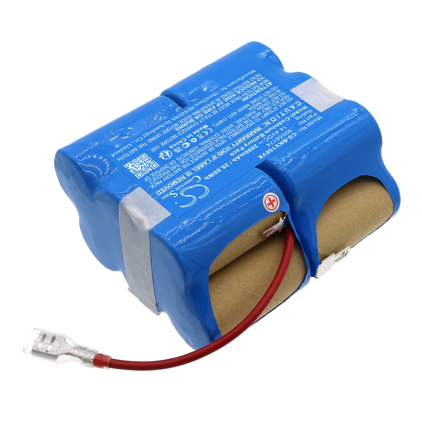 Replacement Battery for Black&Decker 14.4V DustBuster, PV1425N – 2000mAh / 28.80Wh
