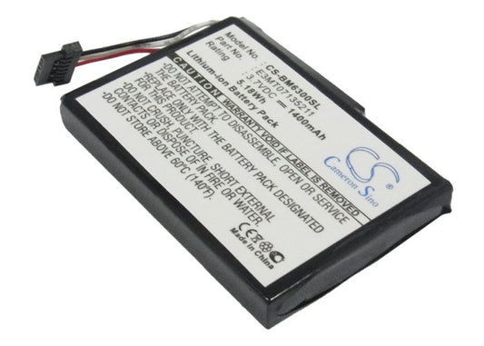 Replacement Battery for Transonic  MD 95255 – GPS, Navigator – 1400mAh / 5.18Wh / 3.7V