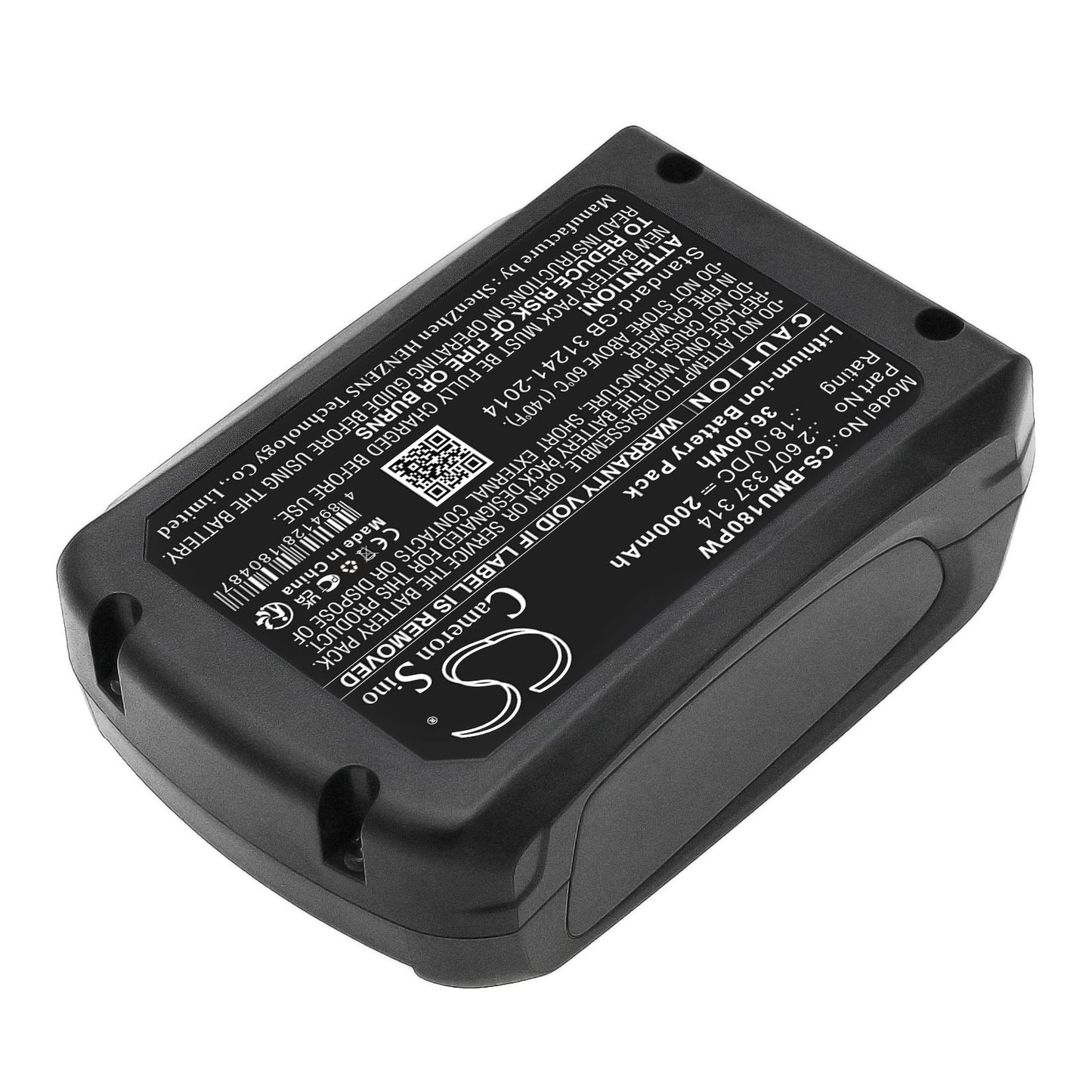 Replacement Battery for Bosch AdvancedCut 18 – Gardening Tools – 2000mAh / 36.00Wh / 18.0V