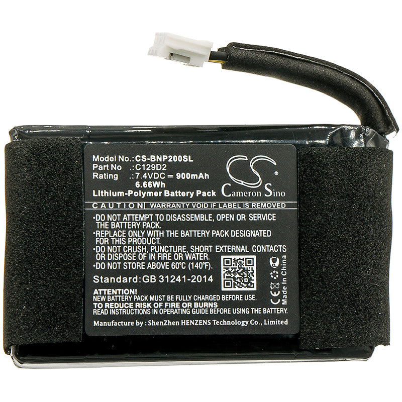 Replacement Battery for Bang & Olufsen BeoPlay P2 – 900mAh / 6.66Wh