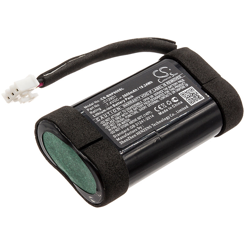 Replacement Battery for Bang & Olufsen 11400 – 3400mAh / 25.16Wh