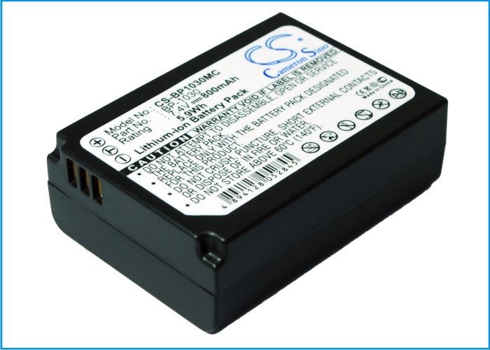 Replacement Battery for Samsung NX1000 – Camera – 800mAh / 5.92Wh / 7.4V