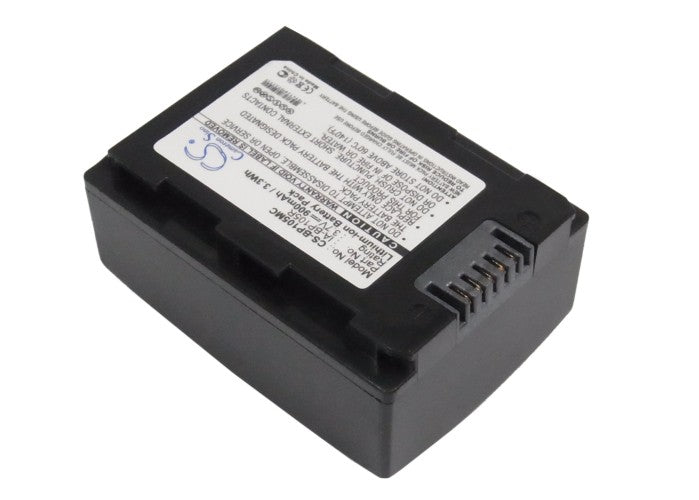 Replacement Battery for Samsung HMX-F50BN – Camera – 900mAh / 3.33Wh / 3.7V