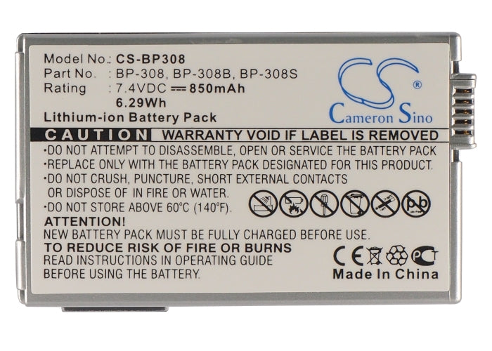 Replacement Battery for Canon DC51 – Camera – 850mAh / 7.4V