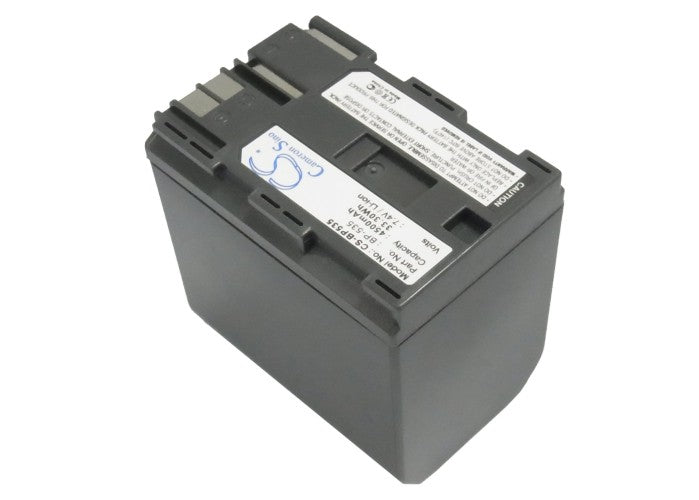 Replacement Battery for Canon DM-MV100X – Camera – 4500mAh / 7.4V