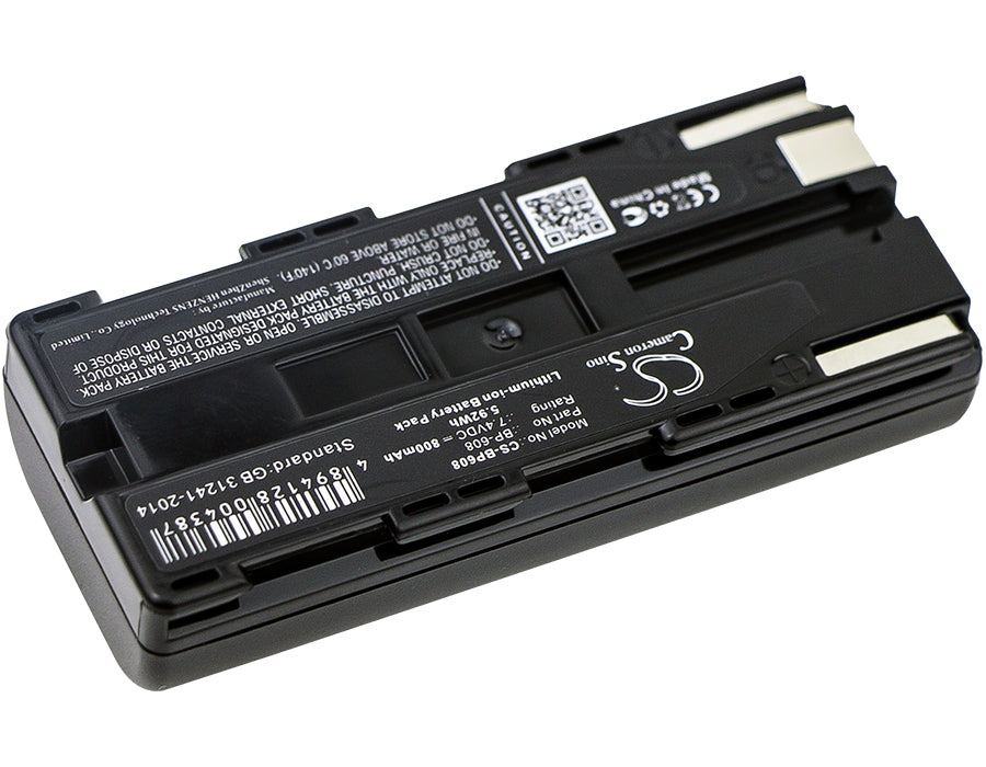Replacement Battery for Canon C2 – Camera – 800mAh / 5.92Wh / 7.4V