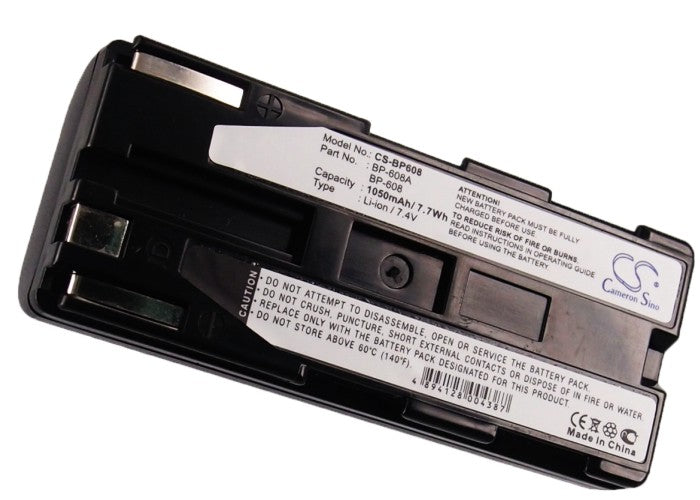Replacement Battery for Canon C2 – Camera – 800mAh / 5.92Wh / 7.4V