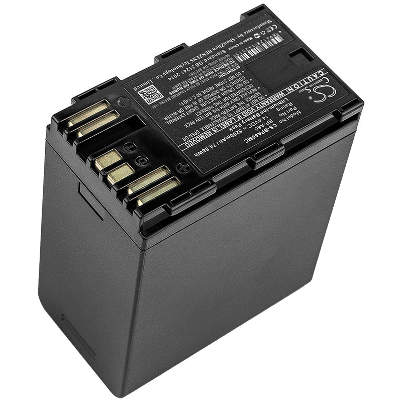 Replacement Battery for Canon CA-CP200L – Camera – 5200mAh / 74.88Wh / 14.4V