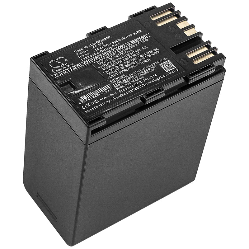 Replacement Battery for Canon CA-CP200L – Camera – 6800mAh / 97.92Wh / 14.4V