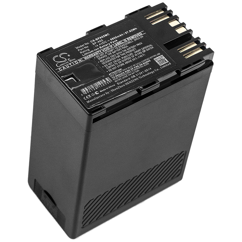 Replacement Battery for Canon CA-CP200L – Camera – 6800mAh / 97.92Wh / 14.4V
