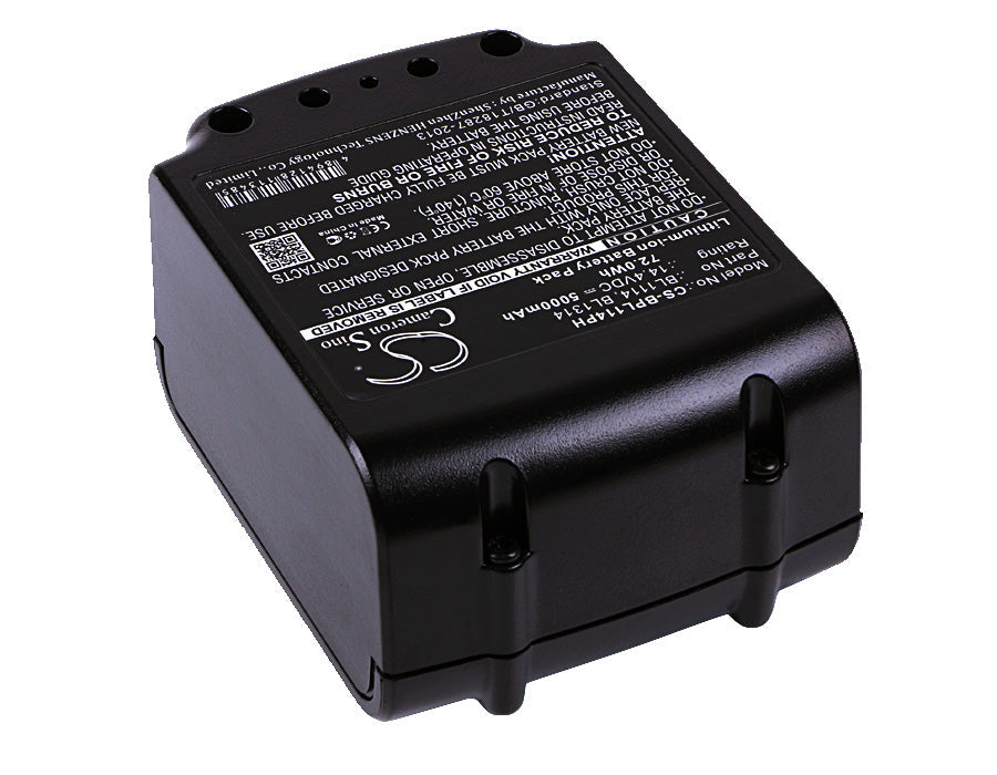 Replacement Battery for Black & Decker ASL146BT12A – Power Tools – 5000mAh / 72.00Wh / 14.4V