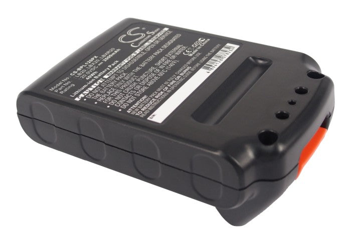 Replacement Battery for Black & Decker ASD18 Typ 1 – Power Tools – 2000mAh / 40.00Wh / 20.0V