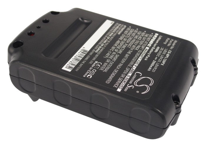 Replacement Battery for Black & Decker ASD18 Typ 1 – Power Tools – 2000mAh / 40.00Wh / 20.0V