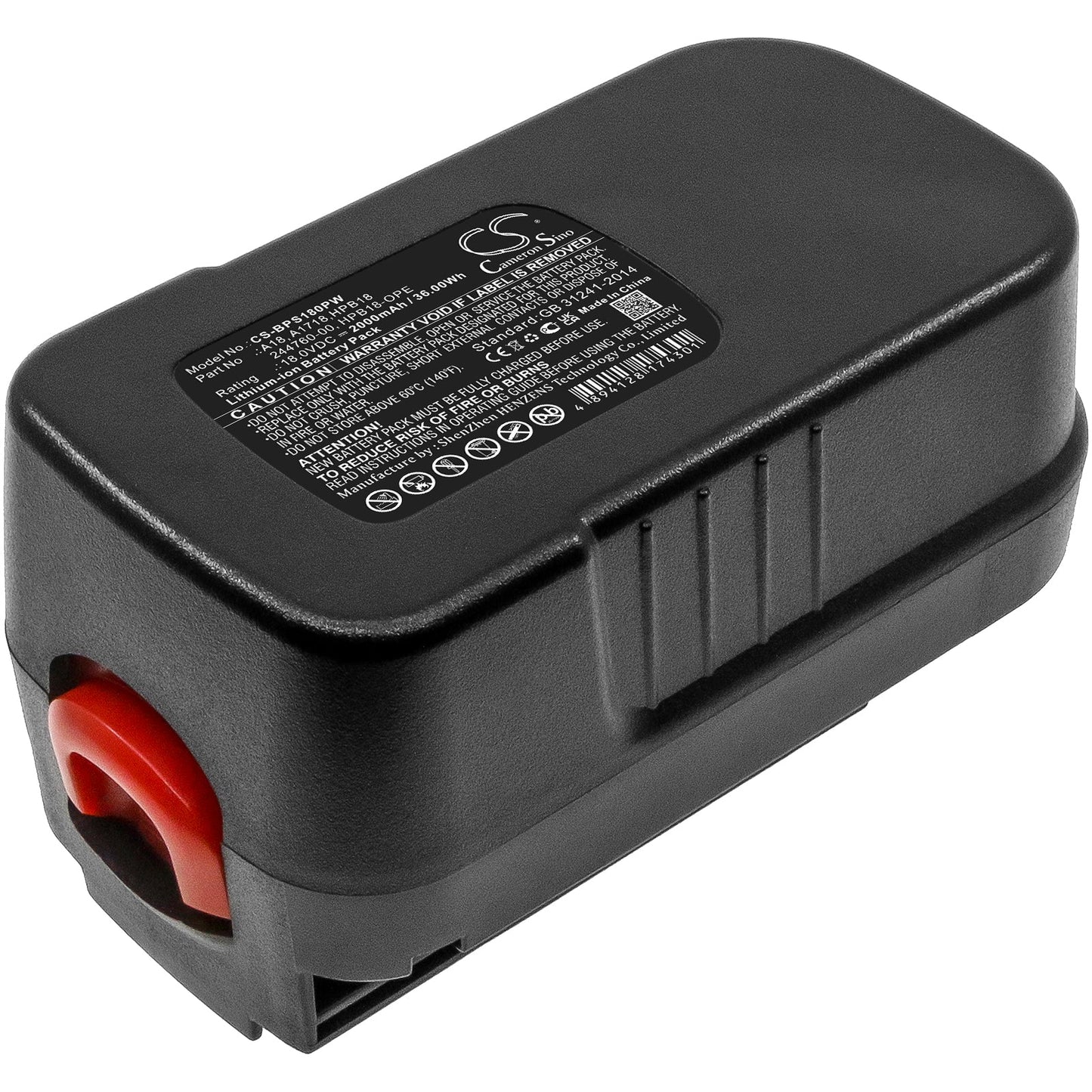 Replacement Battery for Firestorm  FS18 – Power Tools – 2000mAh / 36.00Wh / 18.0V