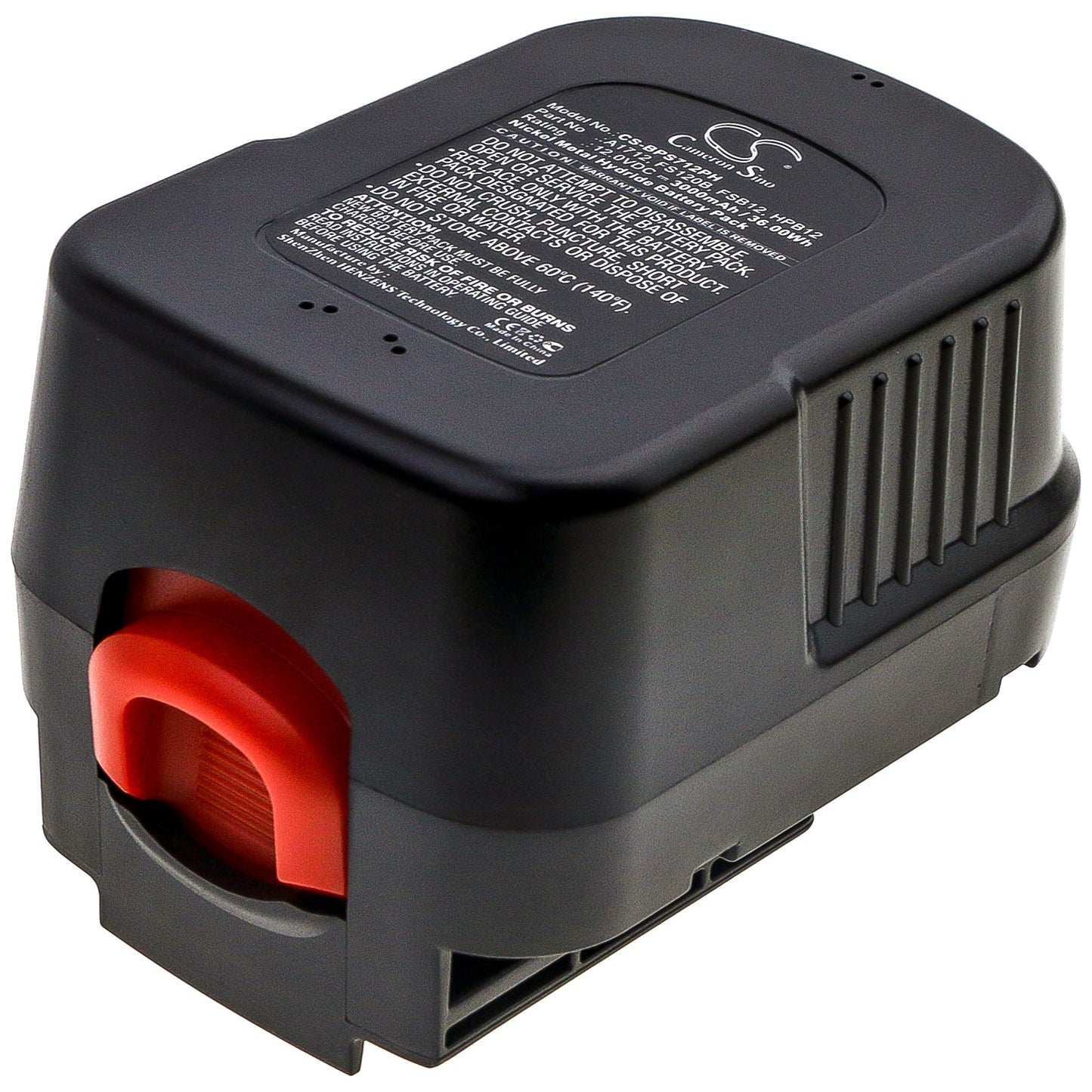 Replacement Battery for Black & Decker BD12PSK – Power Tools – 3000mAh / 36.00Wh / 12.0V