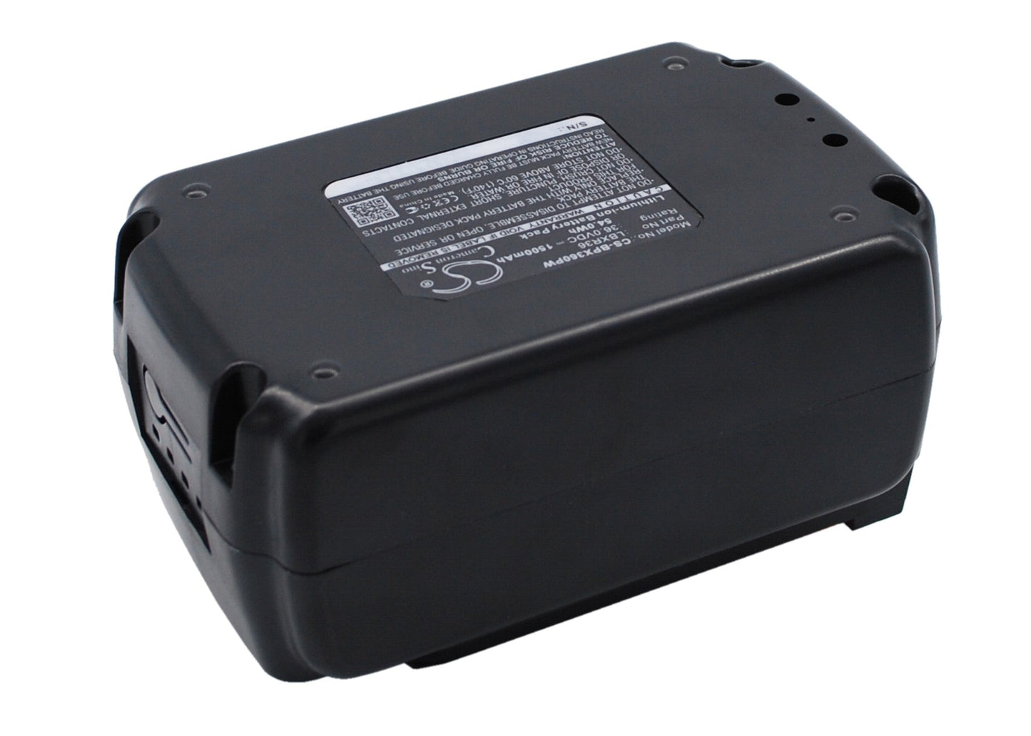 Replacement Battery for Black & Decker 40V MAX 12 in Cordless Chainsa – Power Tools – 1500mAh / 54.00Wh / 36.0V