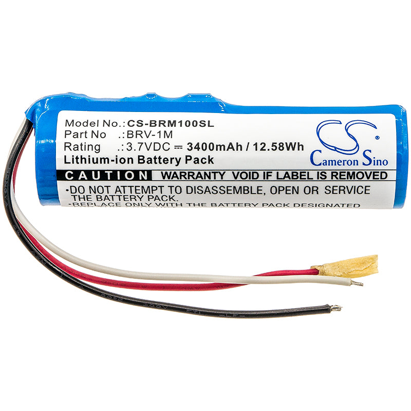 Replacement Battery for Braven BRV-1M – 3400mAh / 12.58Wh