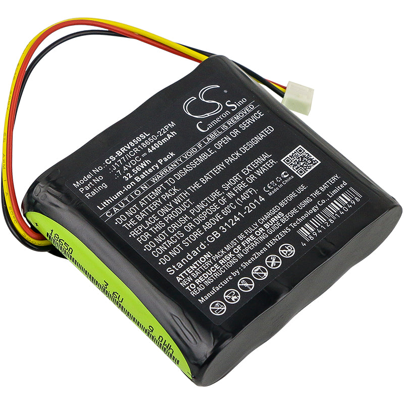 Replacement Battery for Braven 850 – 4400mAh / 32.56Wh
