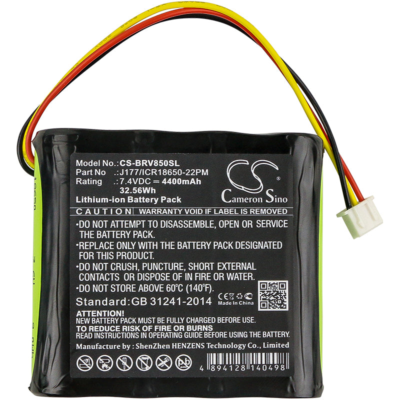 Replacement Battery for Braven 850 – 4400mAh / 32.56Wh