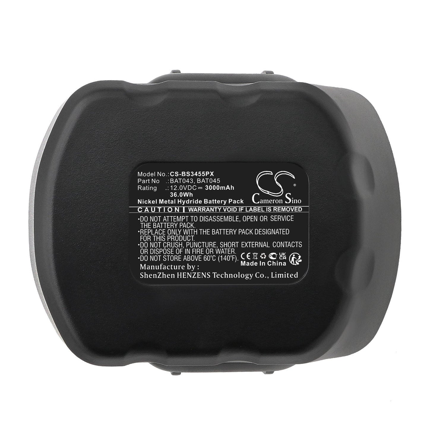 Replacement Battery for Bosch 22612 – Power Tools – 3000mAh / 36.00Wh / 12.0V