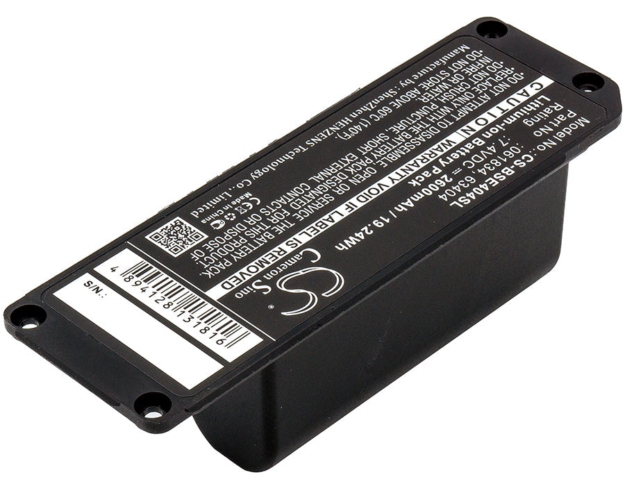 Replacement Battery for Bose 413295 – Speaker – 2600mAh / 19.24Wh / 7.4V