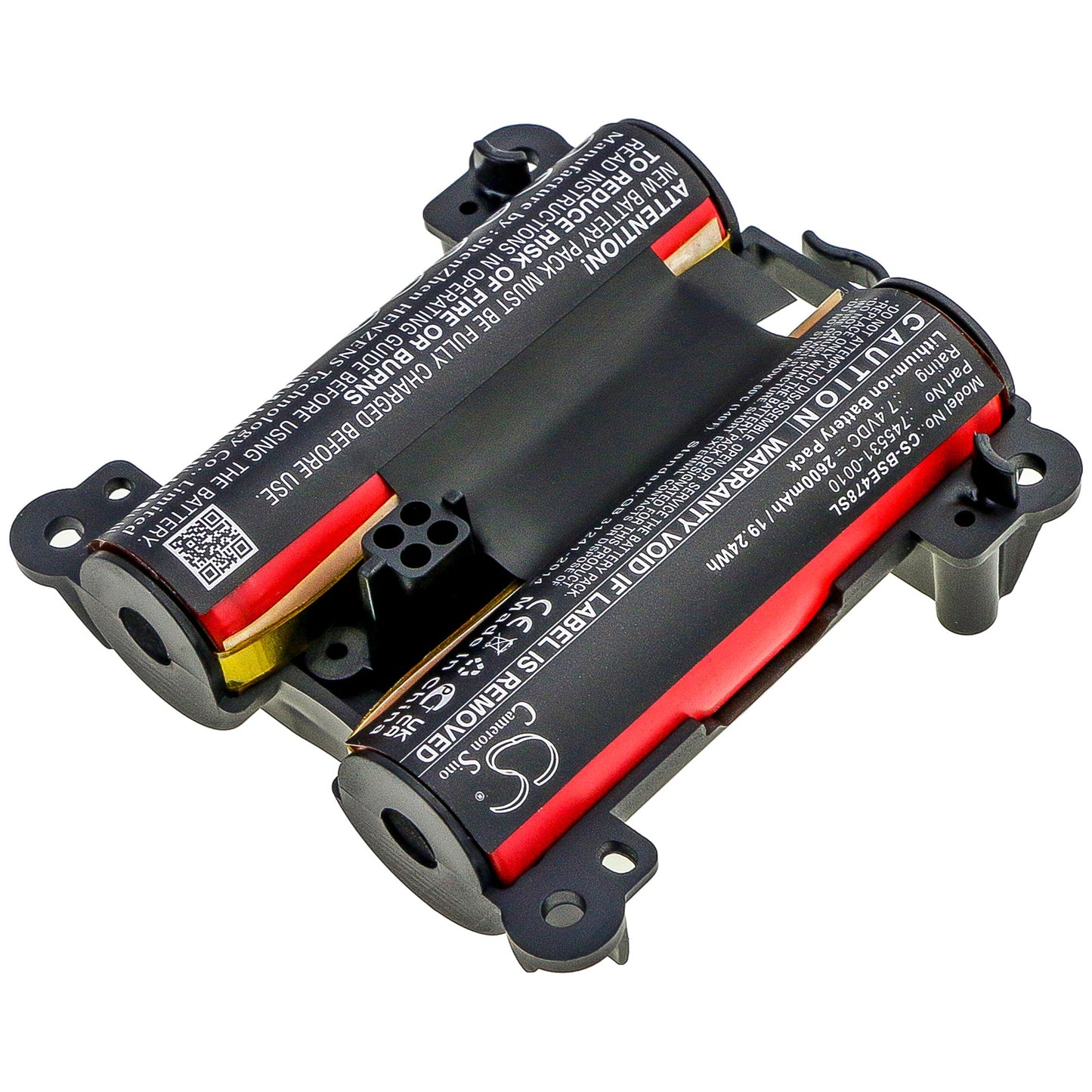 Replacement Battery for BOSE 071478 – Speaker – 2600mAh / 19.24Wh / 7.4V