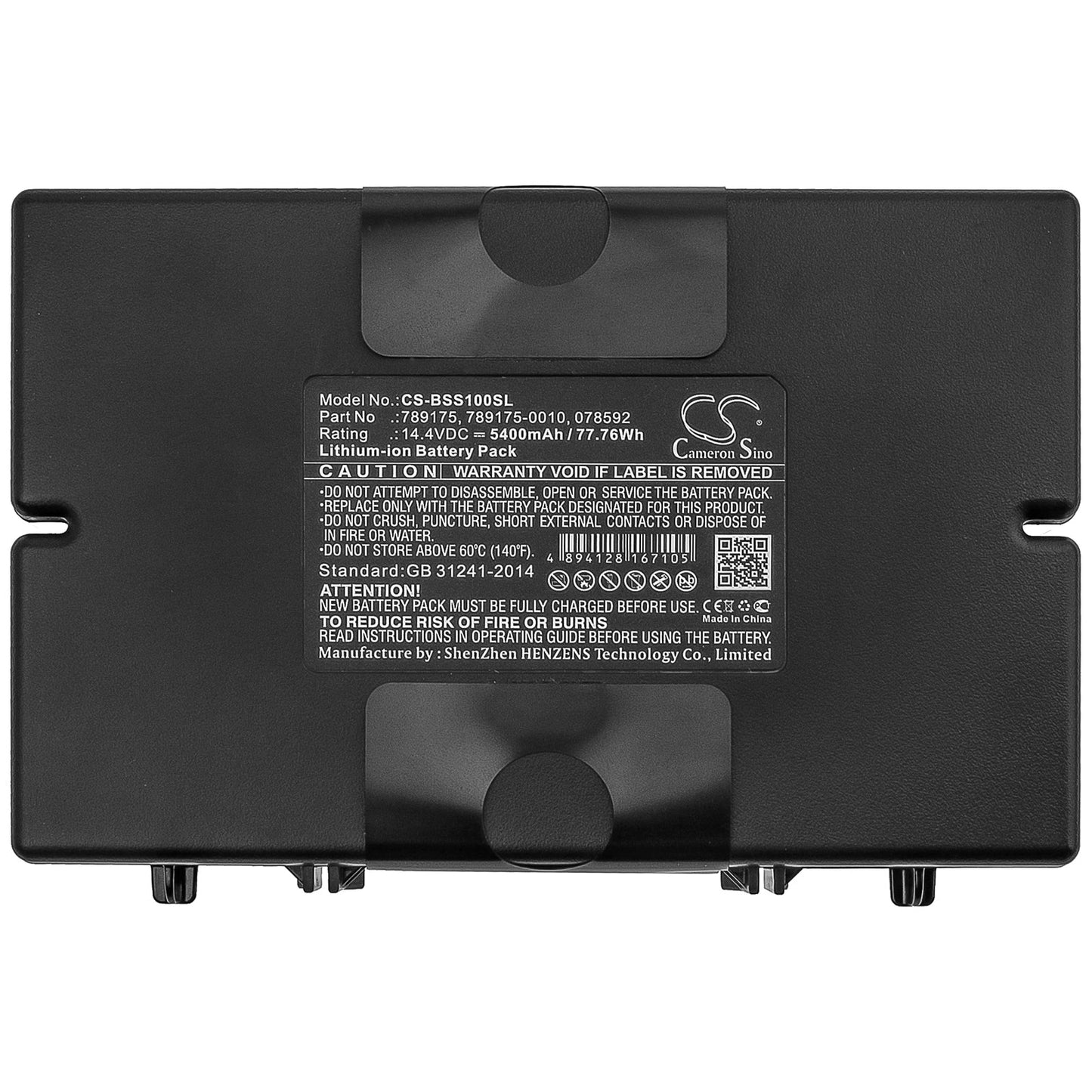 Replacement Battery for BOSE S1 Pro – Speaker – 5400mAh / 77.76Wh / 14.4V