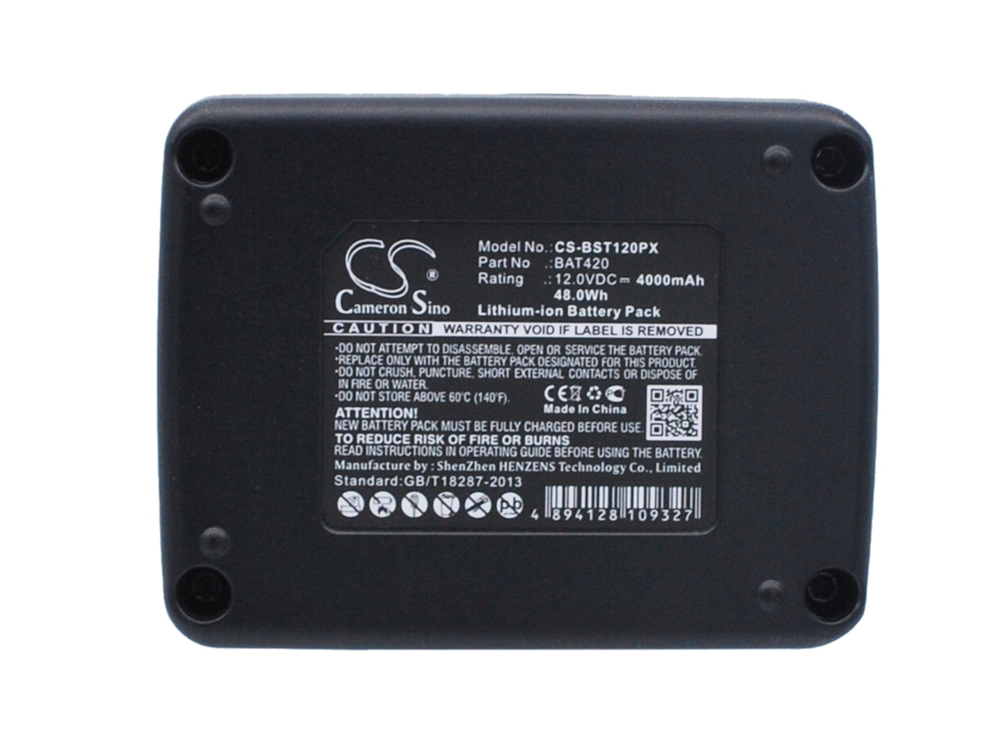 Replacement Battery for Bosch 12-Volt Max Tools – Power Tools – 4000mAh / 48.0Wh / 12.0V