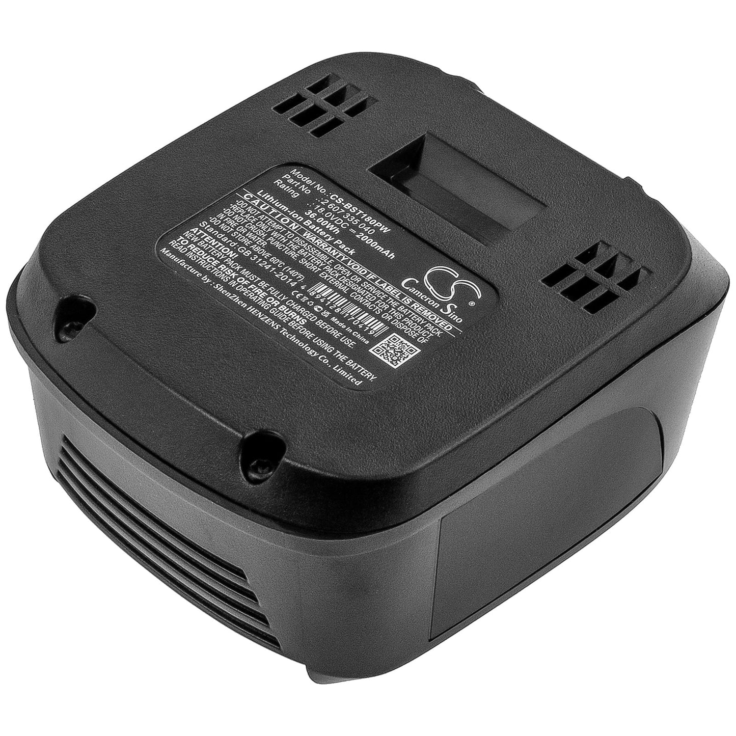 Replacement Battery for Bosch AdvancedCut 18 – Power Tools – 2000mAh / 36.0Wh / 18.0V