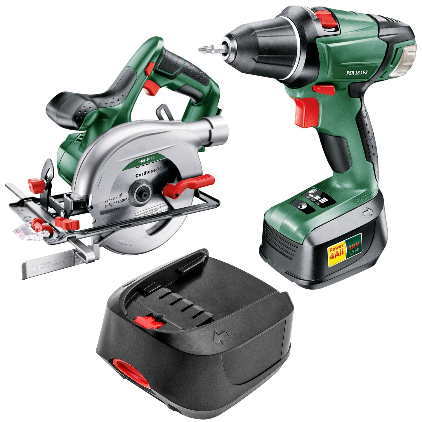 Replacement Battery for Bosch AdvancedCut 18 AdvancedDrill 18, AdvancedImpact 18, – 2000mAh / 36.0Wh