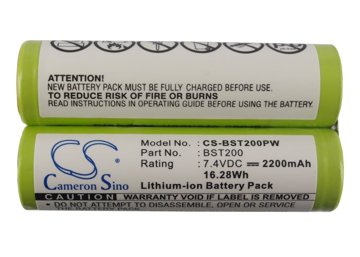 Replacement Battery for Bosch  AGS 7.2 Li – Power Tools – 2200mAh / 16.28Wh / 7.4V