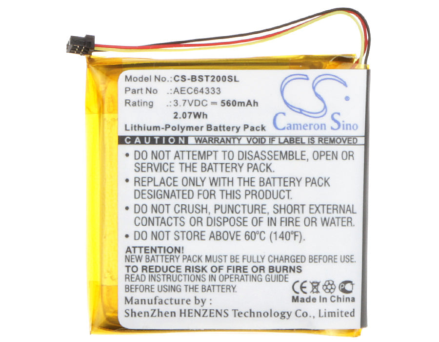 Replacement Battery for Beats Solo Pro Wireless – Wireless Headset – 560mAh / 2.07Wh / 3.7V