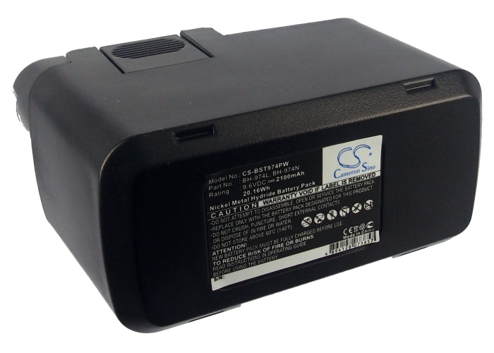 Replacement Battery for Bosch ABS 96 M-2 – Power Tools – 2100mAh / 20.16Wh / 9.6V