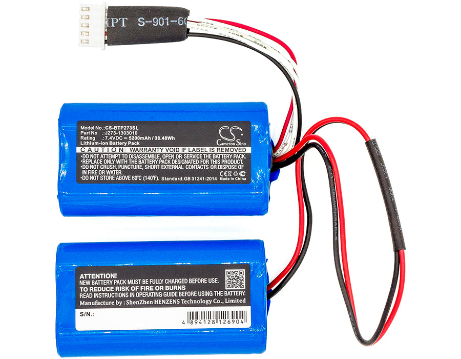 Replacement Battery for Beats J273 – 5200mAh / 38.48Wh